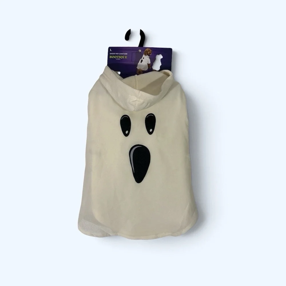 Ghost Dog Costume BOOTIQUE LARGE NEW!!